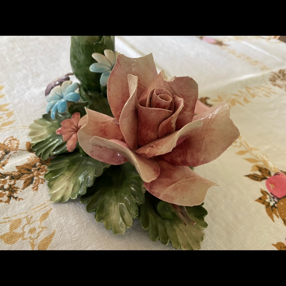 Capodimonte Candle Holder